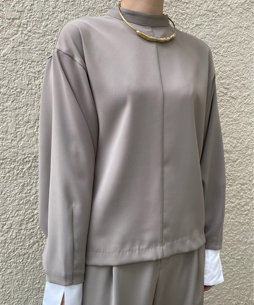 CLASSY CUFF SET TOP（Tシャツ/カットソー）｜Ameri（アメリ）の