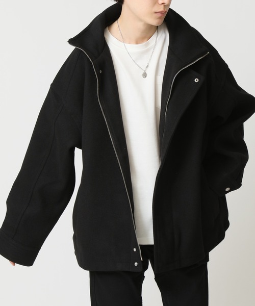 セール】ウールを超えた！？ テックウール オーバーサイズ スタンド