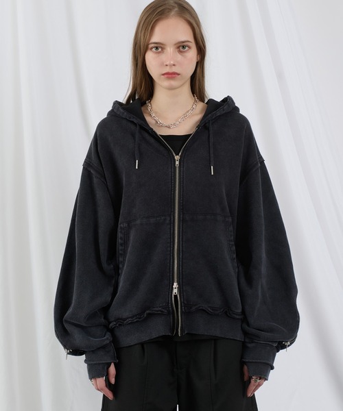 MULTI GIMMICK DESIGN DOUBLE ZIP PARKA/マルチギミックデザインダブル