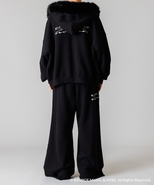 LE SSERAFIM × ZOZOTOWN FUR ZIP HOODIE（パーカー）｜LE SSERAFIM（ル