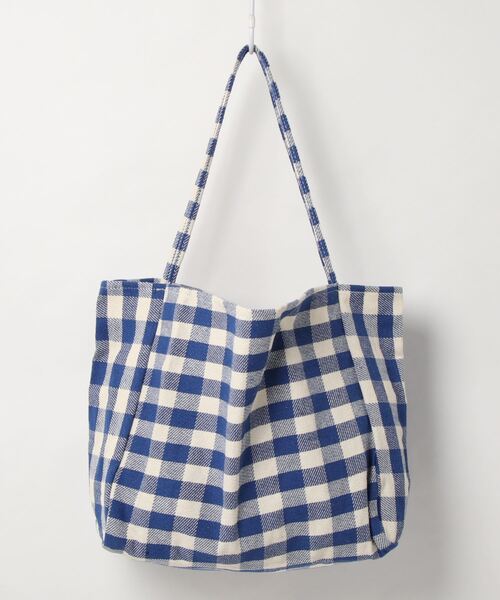 セール】チェック柄トートバッグ（トートバッグ）｜yuue' ( wear