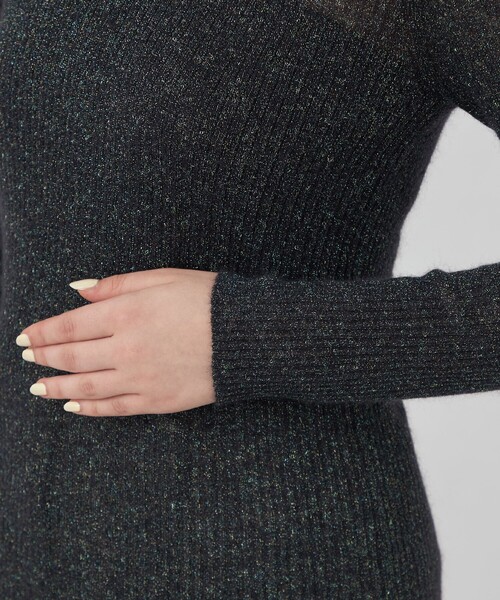 BALLSEY（ボールジィ）の「オーロラモヘヤ タートルネックプルオーバー