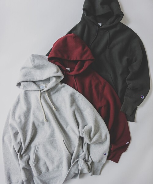 別注】Champion × MIN-NANO / スウェット フーディー（スウェット