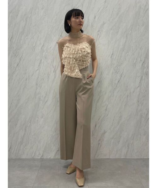 LAGUNAMOON（ラグナムーン）の「LADYカットジャガードベアパンツドレス