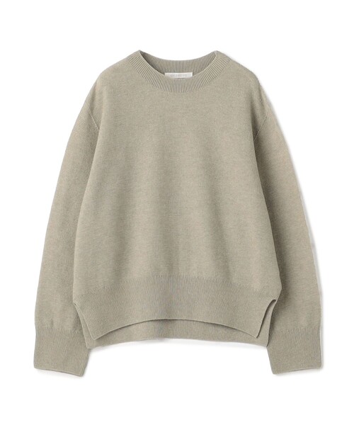 カシミヤコットン クルーネックプルオーバー（ニット/セーター