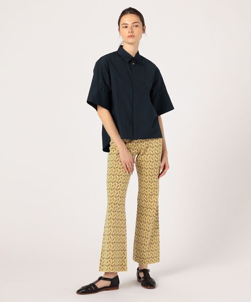 コットンタイプライター 半袖シャツ（シャツ/ブラウス）｜CABaN