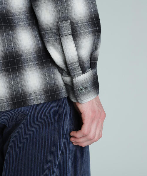 schott（ショット）の「Schott/ショット/OMBRE CHECK FLANNEL LS SHIRT