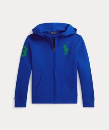 キッズのパーカー（ブルー・ネイビー/青色系・ジップアップ