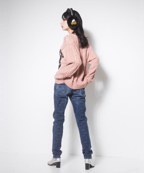 HYSTERIC GLAMOUR（ヒステリックグラマー）の「SNAKE LOOP柄 スキニー