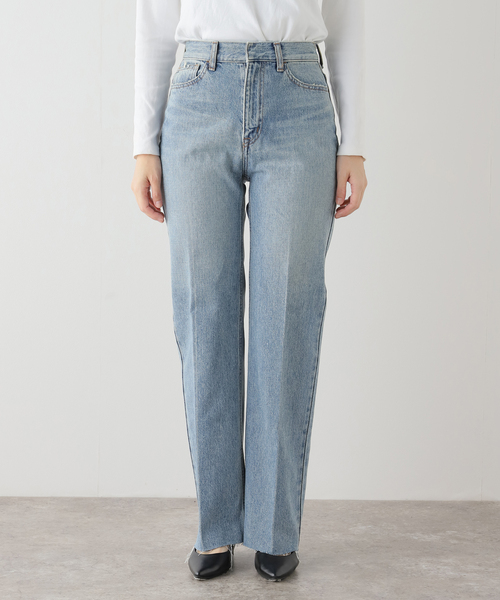 plage（プラージュ）の「R'IAM スラックスDENIM（デニムパンツ）」 - WEAR