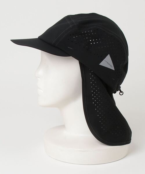 and wander（アンドワンダー）の「and wander/アンドワンダー tech cap