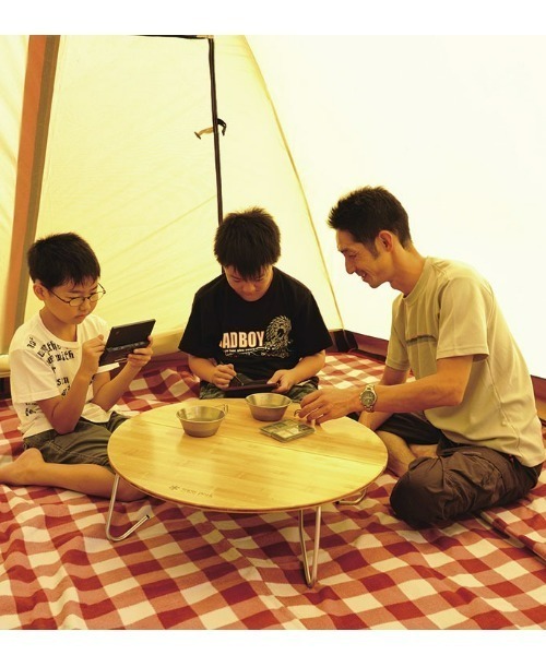 廃盤美品！スノーピーク peakワンアクションちゃぶ台竹 S 廃盤品