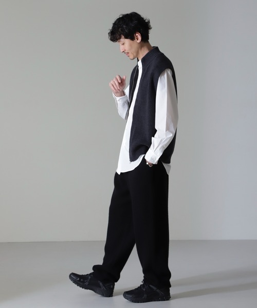 セール】AQUA ウールカシミヤニットパンツ（その他パンツ）｜NANO