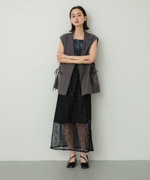 セール】2WAYスパンコールスカート（スカート）｜SENSE OF PLACE by