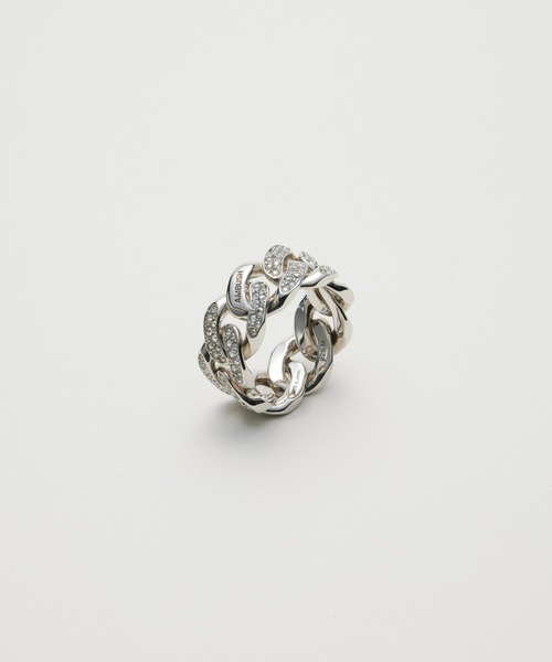 AMBUSH（アンブッシュ）の「PAVE CLASSIC CHAIN RING（リング）」 - WEAR