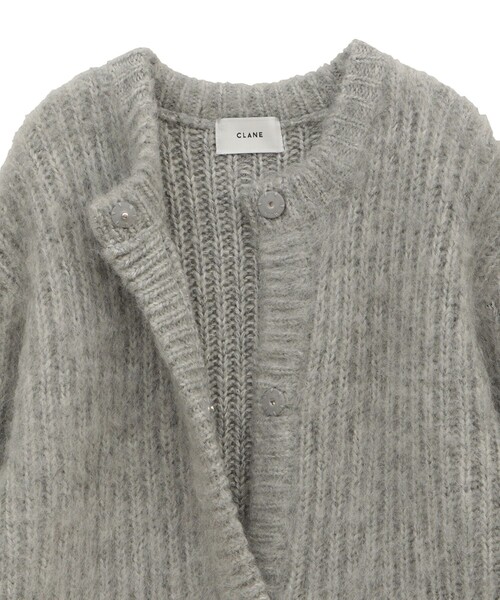 CLANE（クラネ）の「【CLANE(クラネ)】COLOR MOHAIR SHAGGY CARDIGAN