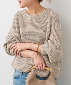 Lily Linen アゼプルオーバー（ニット/セーター）｜Deuxieme Classe