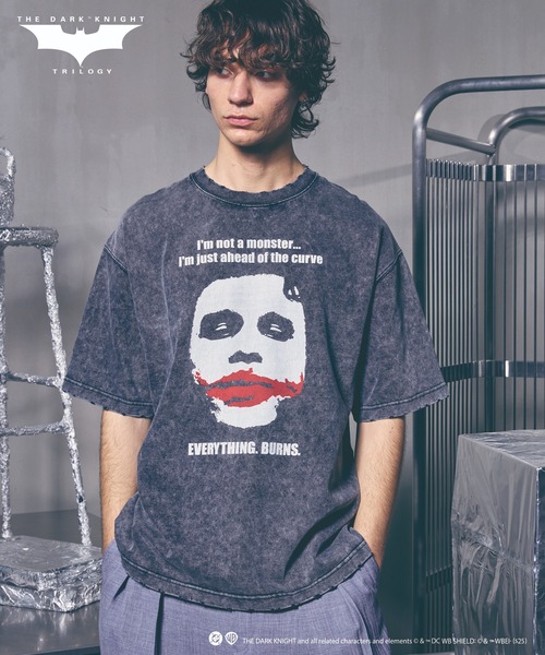 UNISEX》【MOVIE SERIES】「JOKER」Prime-Over Crew Neck T-Shirt