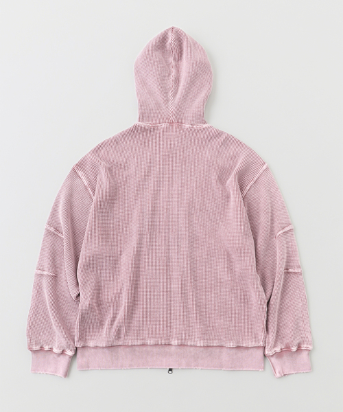 セール】DIME / ダイム PREMIUM WAFFLE ZIP-HOODIE（パーカー）｜DIME