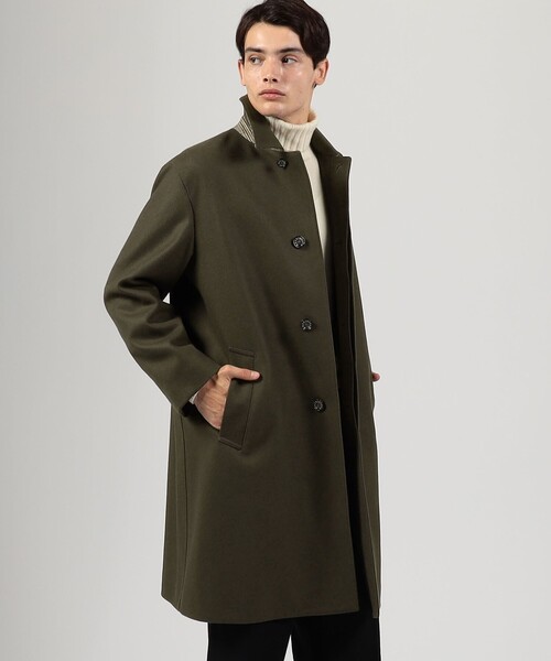 別注】MACKINTOSH DUNKELD ウールステンカラーコート（ステンカラー