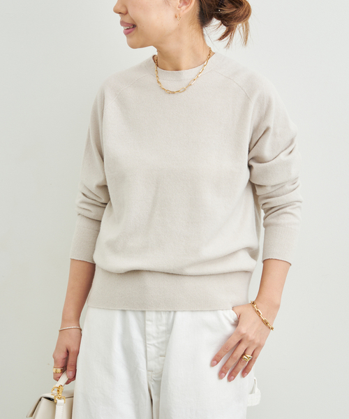 CAPRI クルーネック プルオーバー（ニット/セーター）｜capri（カプリ