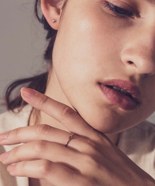 ete（エテ）の「○K18MPG プチ リング（リング）」 - WEAR