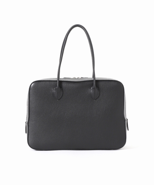 追加》MAISON CANAU メゾン カナウ ボックスボストン Lハンドル 別注