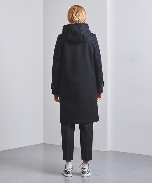 HYKE（ハイク）の「＜HYKE（ハイク）＞ ダッフルコートNAVY ②