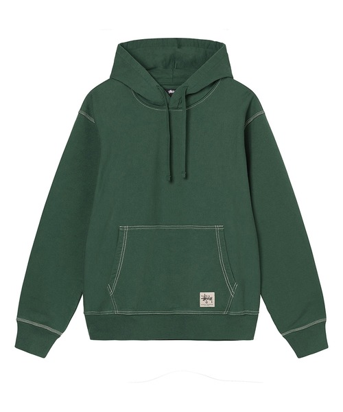 STUSSY（ステューシー）の「Contrast Stitch Label Hood（パーカー