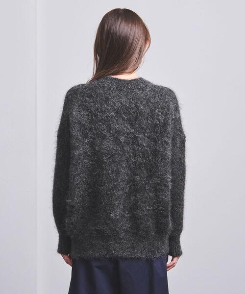 SACRA（サクラ）の「＜SACRA＞アルパカ/モヘヤブレンド クルーネック