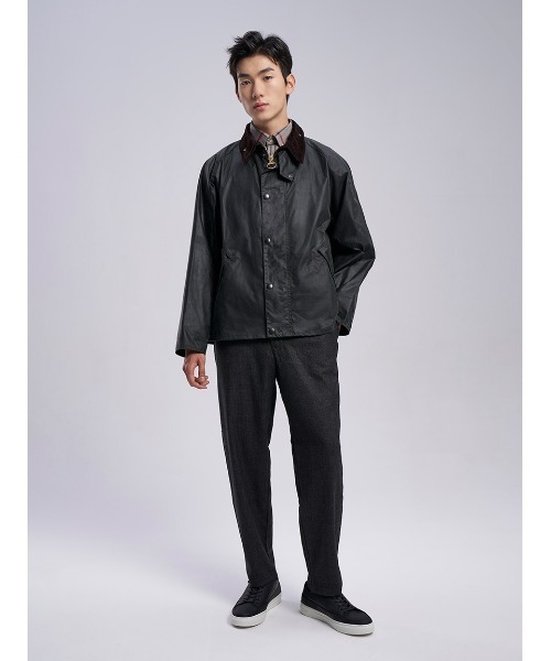 TRANSPORT / トランスポート】ワックス ショート ジャケット（ブルゾン