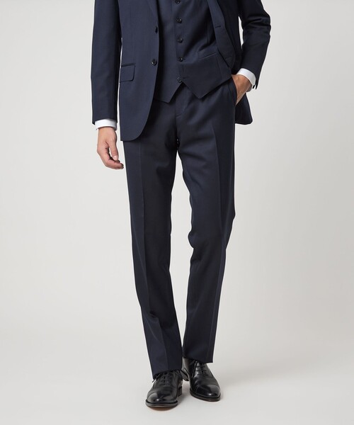 セール】REDA サージ スリム ノープリーツ スーツパンツ（スーツパンツ