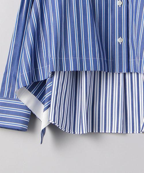 Sacai（サカイ）の「＜sacai（サカイ）＞ストライプ バックフレア