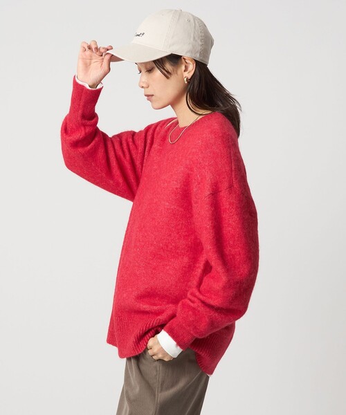 セール】アルパカブレンド クルーネック プルオーバー ニット（ニット