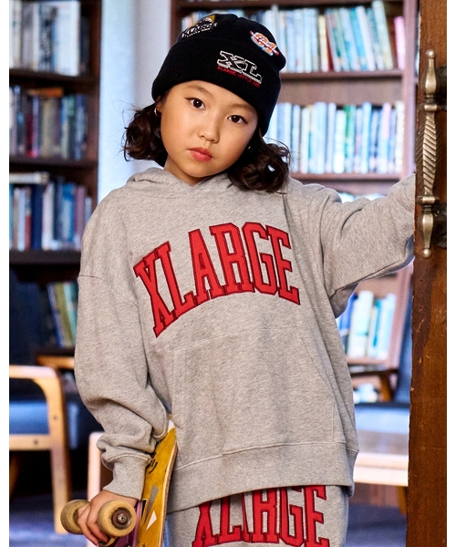 セール】ワッペンロゴパーカー（パーカー）｜XLARGE KIDS（エクストラ