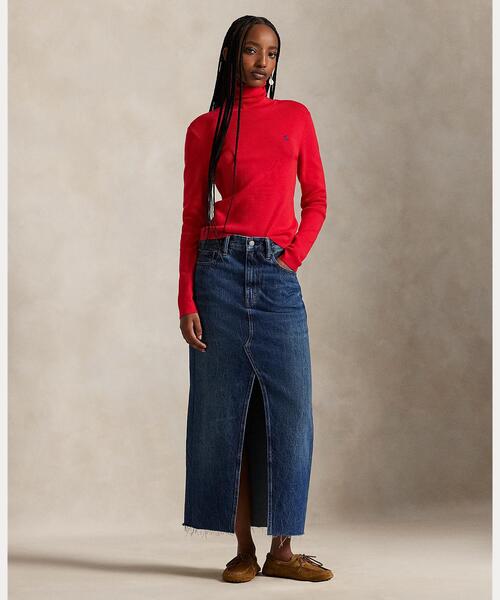 デニム マキシスカート（デニムスカート）｜POLO RALPH LAUREN（ポロ