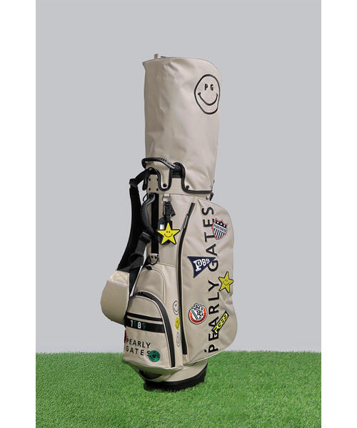 PEARLY GATES】ワッペンスタンド式キャディバッグ (46インチ対応)(9型