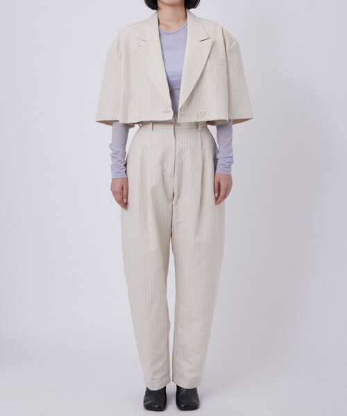 セール】【CLANE/クラネ】CROPPED TAILRED JACKET（テーラード