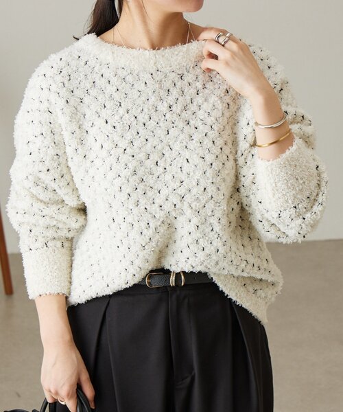 セール】ツイードニット（ニット/セーター）｜BEARDSLEY（ビアズリー