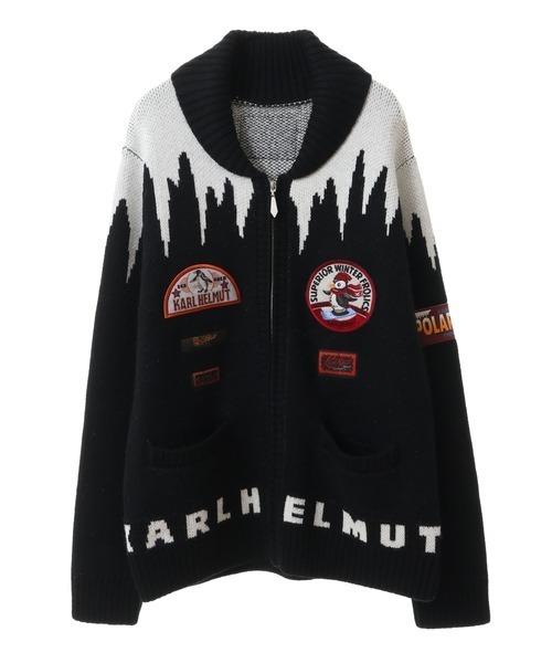 KARL HELMUT（カールヘルム）の「ペンギンワッペン使いジップアップ