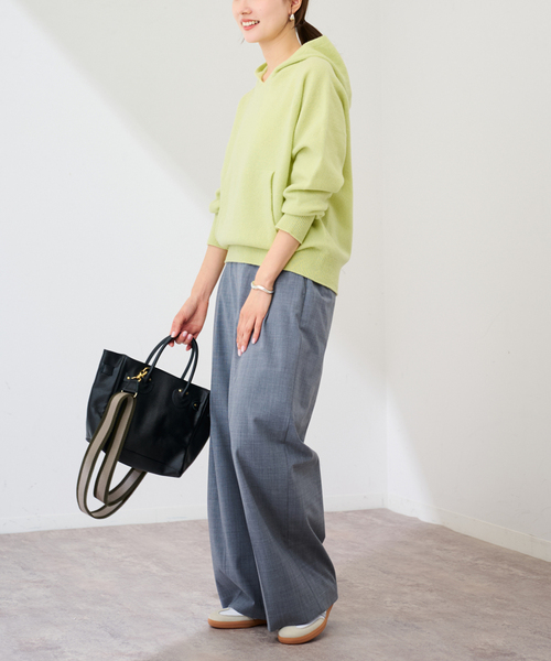 ≪追加≫圧縮ウールフードプルオーバー（ニット/セーター）｜FRAMeWORK