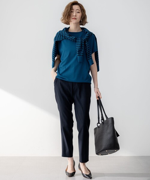 新色追加/洗える】レーヨンポリエステルストレッチ プルオーバー