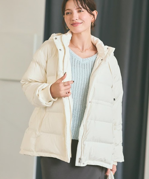 KAWADA FEATHER/撥水】4ポケットダウン 【低身長・小柄女性】（ダウン