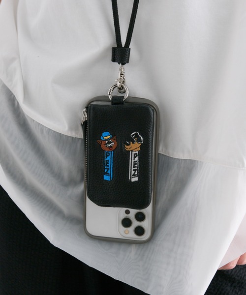 セール】【PEZ(ペッツ) ×ear】WEB限定/牛革/カードケース/スマホ