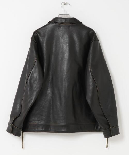 new basic COW LEATHER TYPE A-2 JACKET（その他アウター）｜URBAN