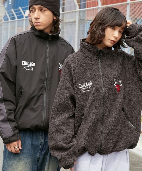 セール】NBA/エヌビーエー 別注 2WAY ナイロン/フリースボア