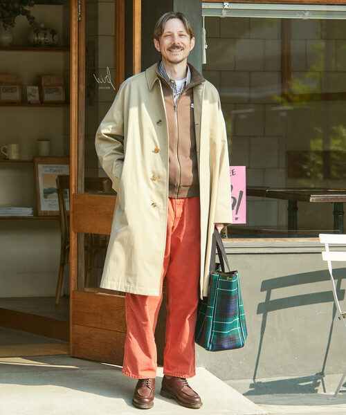 ANATOMICA | SINGLE RAGLAN COAT 1 MEN（ステンカラーコート