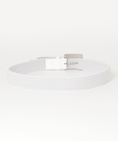 ブリーフィングゴルフ】SQUARE BUCKLE MESH BELT/スクエアバックル