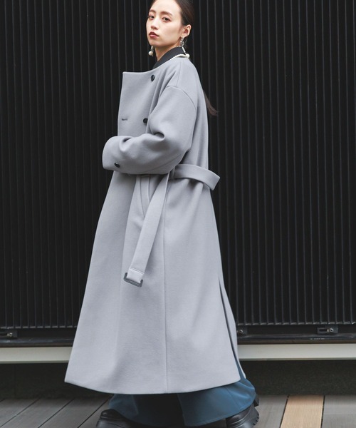 HARE（ハレ）の「ウーリーテック2WAYスタンドコート(HARE)（チェスター