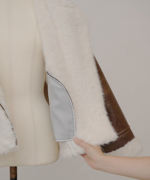 Chico（チコ）の「【ゆっぴコラボ企画】ファーライダースショート